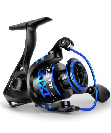 KastKing Summer and Centron Spinning Reels, 9+1 BB Light Weight, Ultra Smooth Powerful, Size 500 is Perfect for Ice Fishing/Ultralight Centron Size 2000