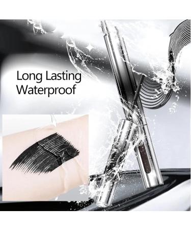 Arlio Iron Wand Mascara Vivavogue Lash 3D Curling Eyelash Iron Mascara Arlio Non-Smudging Mascara Waterproof Long Lasting Mascara Volume and Length (Black 2pcs) - Buy Online on GoSupps.com