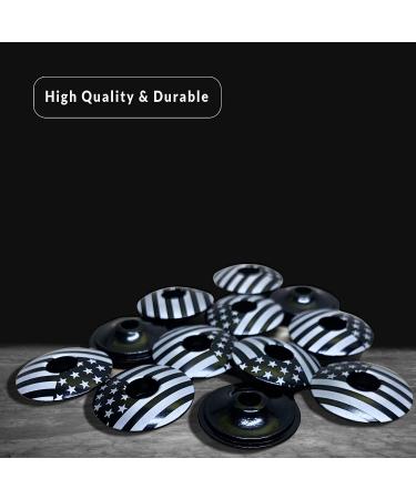 Dubbs Hardware Aluminum 1-1/8 MTB Bike Headset Top Cap Cover | Merica Black - Buy Online on GoSupps.com
