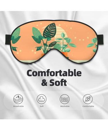 Buy Green Turtleback Eye Mask - Soft Elastic & Adjustable Sleeping Mask for Men & Women | Comfortable Black Nighttime Eye Mask for Travel & Sleep - Buy Online on GoSupps.com