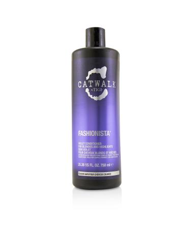 TIGI Catwalk Fashionista Violet Conditioner 25.36 oz - For Blondes & Highlights - Buy Online on GoSupps.com