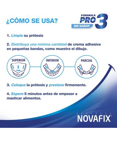 Urgo Novafix Pro3 taste neutral adhesive cream tooth substitute savings size 70g - Buy Online on GoSupps.com