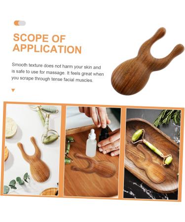 Plafope Green Sandalwood Comb | Portable Hair & Head Massage Device | Relaxing Massage Accessories - Buy Online on GoSupps.com