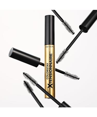 Revlon ColorStay Xtensionnaire Length Mascara 2-in-1 Serum and Mascara Ultra-light fibers for 2x longer lashes Infused with provitamin B5 Non-smudging 211 Black Waterproof - Buy Online on GoSupps.com