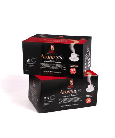 Barbera Caff Barbera Aromagic Lavazza A Modo Mio Compatible Capsules 2 x 50 Coffee Espresso Cream