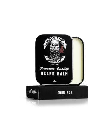 Mad Viking Beard Co. Beard Care for Men - All Natural Handmade Cruelty-Free Medium to Heavy Hold Manage Hair Made in USA (Odin's R k 2oz)