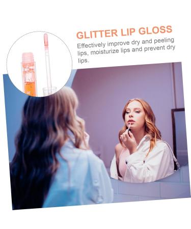 6pcs Moisturizing Lip Gloss & Lipstick Set - Shimmer & Glitter Balm for All-Day Hydration | Assorted Colors | International Shipping Available - Buy Online on GoSupps.com