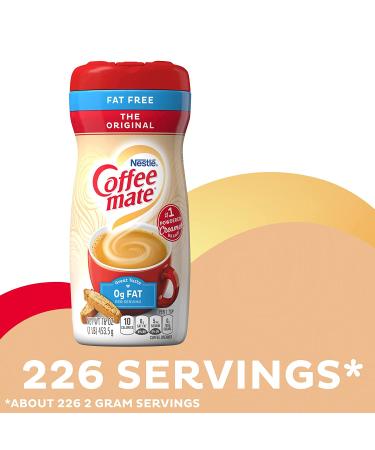 COFFEE MATE Powder Original Fat-Free 16 oz (Pack of 12) | USA - Buy Online on GoSupps.com