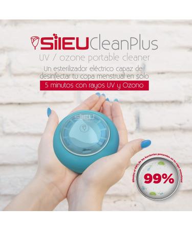 Buy Soneu Case Bag for Menstrual Cups - Elegant & Discreet Travel Storage | Large 10cm Blue - Perfect for Tampons & Menstrual Cups - Buy Online on GoSupps.com