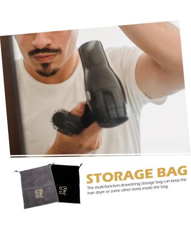 Baluue 4 Pcs Hair Dryer Bag Practical Storage Pouches Makeup Travel Bag Portable Blow Dryer Flannel - Buy Online on GoSupps.com