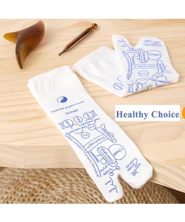 Men's Amber Acupressure Reflex Zone Socks | Unisex Foot Massage Socks with Trigger Point Tools for Pain Relief - Buy Online on GoSupps.com