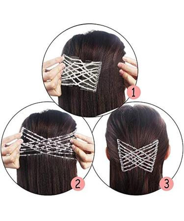 Lushype 5-Piece Magical Hair Accessories Set | Pearl Hair Comb Elastic Clips & Stylish Hairpise for Women & Girls - Perfect for Thick & Thin Hair - Buy Online on GoSupps.com