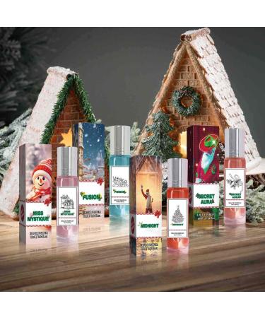 Pheromone Perfume Collection for Women Enhanced Scents Perfume Set Romantic Flowers Scents Roll On Perfume Long Lasting Women's Perfume (4pc/02)