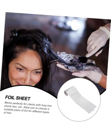 CLISPEED Lot De 3 Feuilles De Papier D'aluminium pais 50m Pour Coloration Des Cheveux Vernis Ongles Et Salon De Coiffure R sistantes Haute Temp rature Usage Professionnel - Buy Online on GoSupps.com