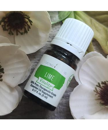 Young Living Lime Vitality 5ml - Food-Grade Essential Oil for Culinary Use - Zesty Citrus Flavor for Cooking & Beverages - Enhance Your Dishes - Buy Online on GoSupps.com
