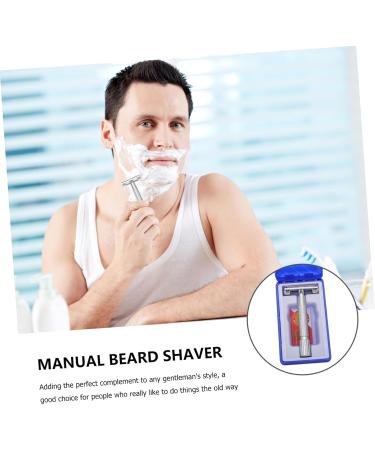 Didiseaon Long Handled Safety Razor - Old Fashioned Stainless Steel Beard Shaving Tool for Smooth Manual Hair Removal - Buy Online on GoSupps.com