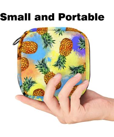 MuooouM Pink Strawberry Sanitary Pocket - Portable Holder for Women & Teen Girls | Ideal for Menstruation Cup & Breastfeeding - 4.7x6.6 in - Buy Online on GoSupps.com