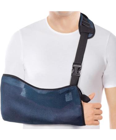 Arm Loop Atmospheric ACITV | Soft Padded Shoulder Strap | Comfort Fit | Improved Elbow Protection | Reduce Injury Pain | Blue - X-Small XS - Buy Online on GoSupps.com