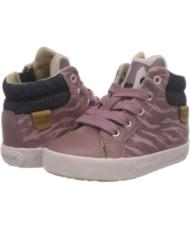 Geox Kids B Kiwi C Hiking Boots - 6 UK - Rose Smoke | Comfort and Style for Young Explorers - Buy Online on GoSupps.com