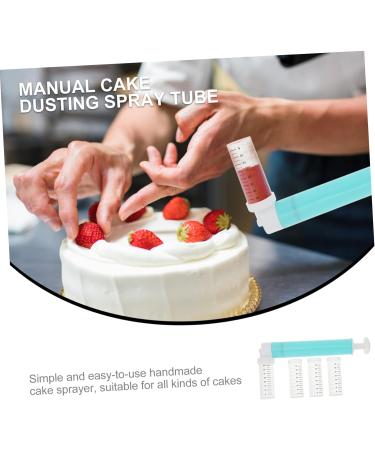 Zerodeko Cake Coloring Duster 1 Set Cake Sprayer Duster Glitter Pump for Cakes Affordable Coloring Sprayer Make up Makeup Tools - Buy Online on GoSupps.com