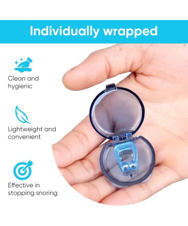 Silicone Magnetic Anti-Snoring Nose Clip - Stop Snoring & Improve Sleep (8pc) - Buy Online on GoSupps.com