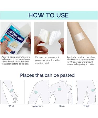 Stop Aid Step 1 Quit Patch 21mg | 30 Patches | 24-Hour Relief - Buy Online on GoSupps.com