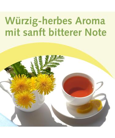  Weltecke Weltecke Organic Loose Dandelion Tea 250g - Dried Cut Root and Leaves | Made in Germany | Sweet and Bitter Note - Buy Online on GoSupps.com