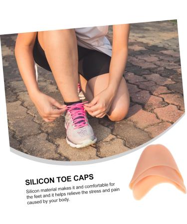 Silicone Gel Toe Pads Pair for High Heel Protectors - Toe Caps for Ballet Shoes & Boots - Buy Online on GoSupps.com