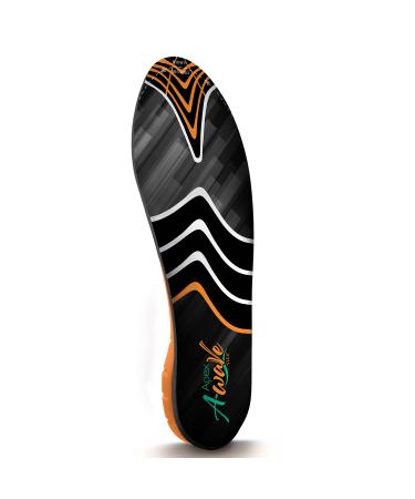 Apex A-wave Orthotics For Low- Mediu Flex: Orange - C: Women 8.5-9 / Men 7.5-8