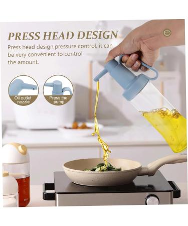 PRETYZOOM Glass Dispenser Castor Glass Cruet Bottles Grilling Accessories Spray Oil Bottle Sauce Holder Ketchup Squeeze Bottle Food Dispenser Soy Sauce Dispenser Supplies The Pet 10.8X7.8X26.9CM Blue - Buy Online on GoSupps.com