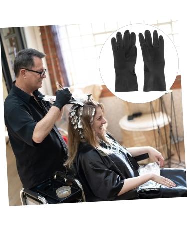 minkissy 9 Pairs Hair Dye Glove Hair Washing Large Reusable Black for Hair Coloring Hairdressing Supplies Mens Glives Hair Dyeing Dying Man Shampoo Tool - Buy Online on GoSupps.com