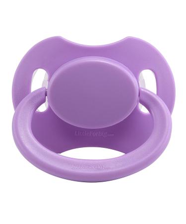 LittleForBig Bigshield Generation-II Adult Sized Pacifier Purple