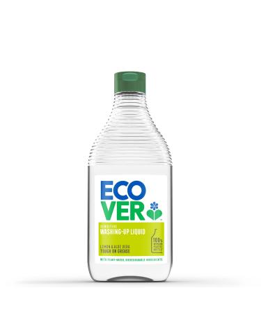 Ecover Lemon & Aloe Washing Up Liquid 450ml - Buy Online on GoSupps.com