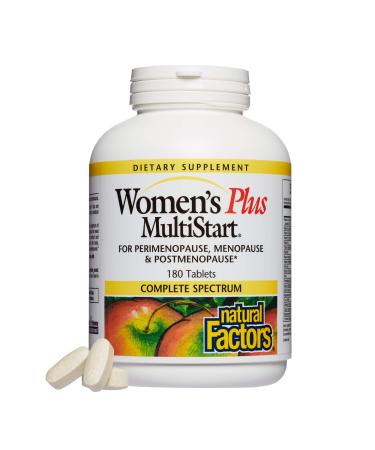Natural Factors Women's Plus MultiStart 180 Tablets