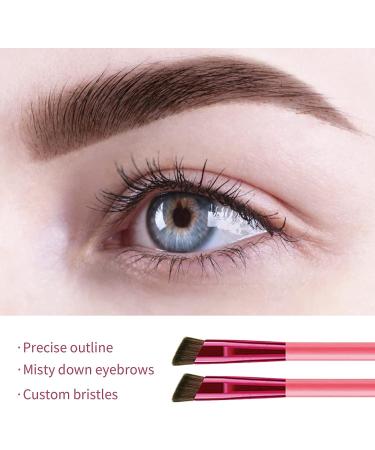  KyneLit Zelda Set of 2 multi-functional eyebrow brushes and 1 eyebrow gel (dark brown) - Buy Online on GoSupps.com