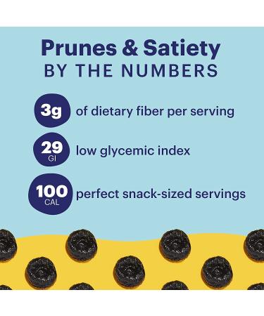 Sunsweet Amazin Prunes - Dried Pitted, Gluten-Free, Vegan, Low Fat | Unsweetened, Unsulfured, No Added Sugar | High in Dietary Fiber and Natural Minerals | 12 oz Pouch (8 Pack) - Buy Online on GoSupps.com