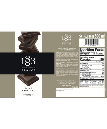 Routin 1883 Premium Chocolate Sauce 500ml - 1 Pack - Buy Online on GoSupps.com