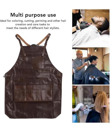 ZJchao Waterproof Hair Stylist Vest & Apron - Durable Barber Smock with Pockets for Professional Salon Use - Buy Online on GoSupps.com