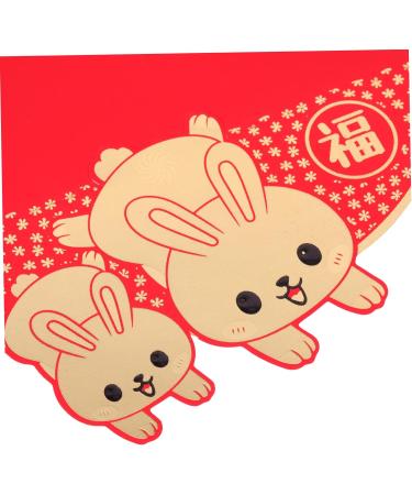 ABOOFAN 36 Pcs Year of The Rabbit Lucky Packet Bunny Hong Bao 2023 New Year Envelopes Lunar Hong Bao 2023 Year Red Packet Money Gift Cartoon Red Packets Design Paper Chinese Style - Buy Online on GoSupps.com
