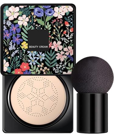 CC Cream CC Cream - Moisturizing Corm | Matte Nude Makeup Matte Even Matte | Mushroom Shaped Powder Puff Foundation for Smooth Coverage Natural Look and Hydr Finish - Buy Online on GoSupps.com