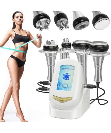 4 in 1 Multifunctional Skin Care Equipment Beauty Machine, Facial Beauty Home Spa Skin Care Massager. White