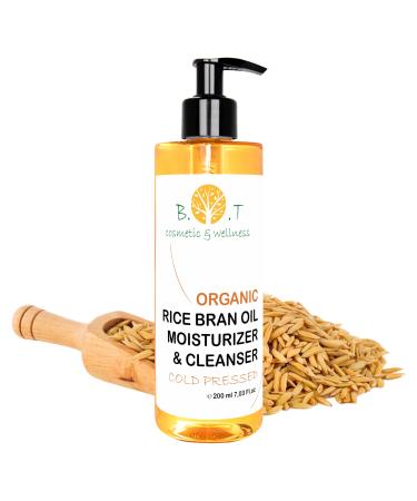 Ceramide-deep cleaning oil vegetable rice ceramids skin moisture cream water-resistant make-up remover hair oil anti-stretch strip treatment 100% of course 200 ml rice oil cleaning oil unparked 200 ml (1 Pack) - Buy Online on GoSupps.com
