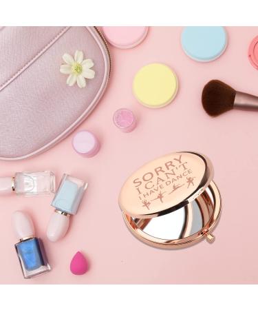 PLITI Dancer Compact Mirror - Dance Lover & Team Gift | Sorry I Can't I Have Dance - Dancing Pocket Mirror - Buy Online on GoSupps.com
