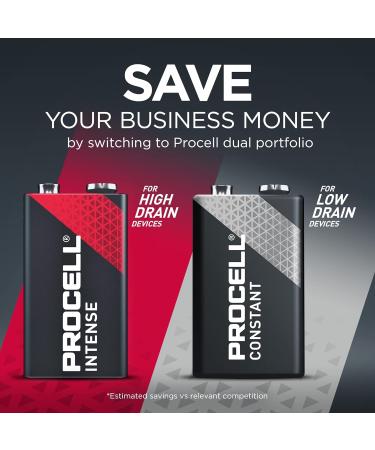 ProCell 9V Alkaline Batteries - Long-Lasting Power for High Drain Devices | 72-Count Bulk Pack | All-Purpose Industrial Batteries - Buy Online on GoSupps.com