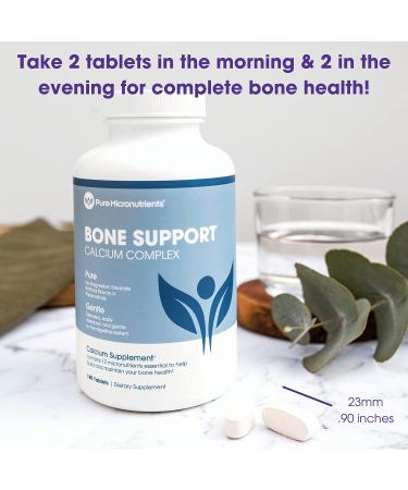 Complete Bone Health: Calcium Citrate & Hydroxyapatite 1000mg + Vitamin D3 K2 Magnesium Zinc | 180 Tablets - Buy Online on GoSupps.com