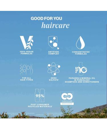 Pureology Strength Cure Blonde Purple Shampoo and Conditioner Set - 9 Fl Oz (Pack of 2) | Sulfate-Free, Vegan, Paraben-Free | Tones & Fortifies Brassy Hair - Buy Online on GoSupps.com