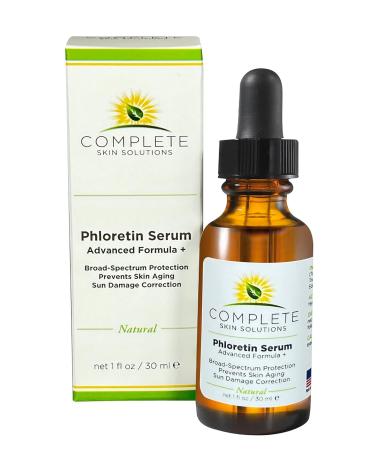 Phloretin Serum Advanced Formula (1 oz) Anti-Aging Compound with Antioxidants Vitamin C Ferulic and Hyaluronic Acid Reduces Fine Lines and Age Spots - Buy Online on GoSupps.com