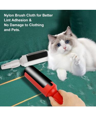 Reusable Pet Hair Remover Roller Washable Hair Remover Brush Pet Hair Removal Tool Device for Cat Dog Furniture Carpet Sofa Clothes (Green-2Pcs) - Buy Online on GoSupps.com