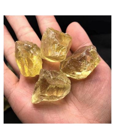 Natural Crystal Rough 100g Raw Natural Citrine Quartz Crystal Rough Stones Original Stones New Home Decoration ERTEYIN