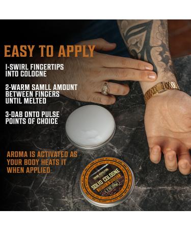 Viking Revolution Coffee Whiskey Mens Solid Cologne Men 2 Oz - Men Solid Perfume with Coffee and Whiskey Scent Cologne for Men - Balm Cologne for Mens Cologne Balm Travel Cologne Wax (1 pack 2 Oz) Coffee-Whiskey 2 Ounce (Pack of 1) - Buy Online on GoSupps.com